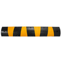 2x 6Ft Rubber Speed Bump Cable Protector Ramp 185x31x5.5cm