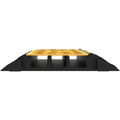 Rubber Cable Guard 3-Channel 2x2.3in 6600lbs Cord Ramp