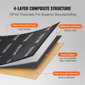 Car Sound Deadening Mat 200mil 2.3sqm Butyl Automotive Noise