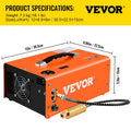 PCP Air Compressor 12V 4500PSI Scuba Airgun High Pressure Pump