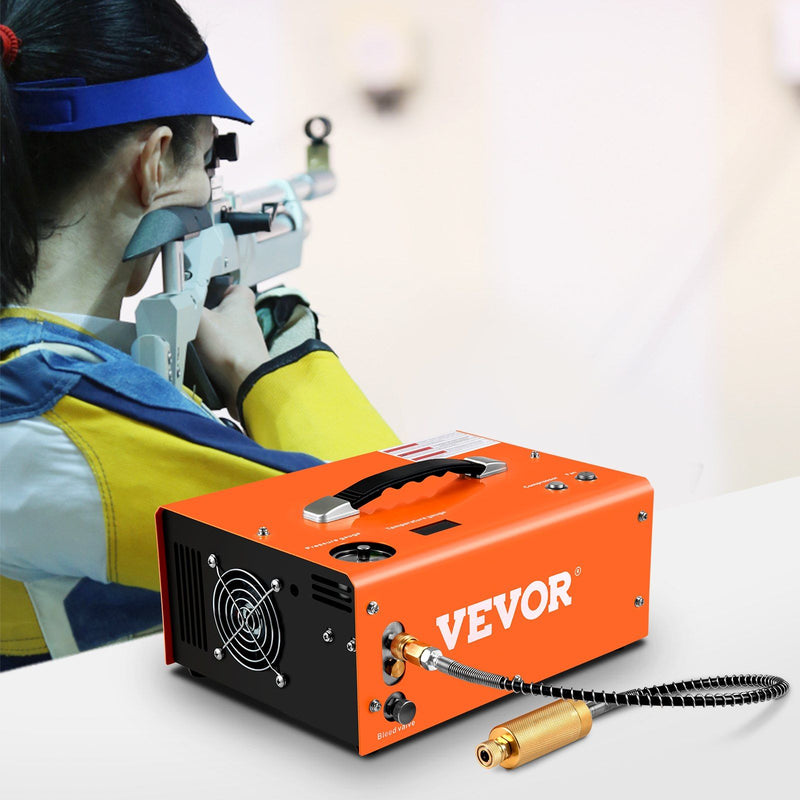 PCP Air Compressor 12V 4500PSI Scuba Airgun High Pressure Pump