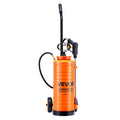 Industrial Concrete Sprayer 14L Stainless Steel Wheeled Cart
