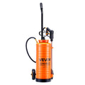Industrial Concrete Sprayer 14L Stainless Steel Wheeled Cart