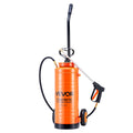 Industrial Concrete Sprayer 14L Stainless Steel Wheeled Cart