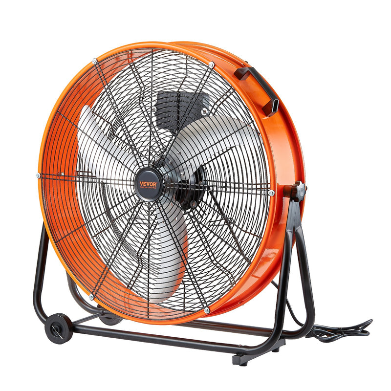 Drum Fan 24in High Velocity Industrial 7935CFM Variable Speed