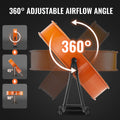Drum Fan 24in High Velocity Industrial 7935CFM Variable Speed