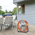 Drum Fan 24in High Velocity Industrial 7935CFM Variable Speed