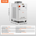 Cefito Industrial Water Chiller CW6000 1500W 15L Cooling System