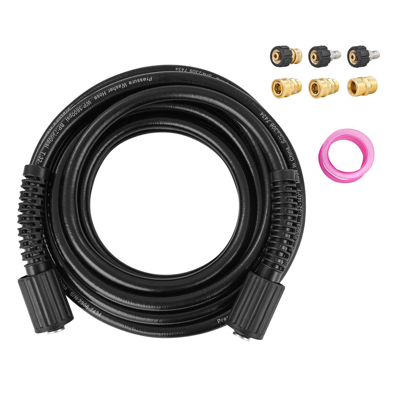 Pressure Washer Hose, 100FT, 1/4