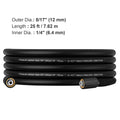 Pressure Washer Hose, 25 FT, 1/4