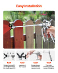 Airless Paint Spray Gun 3600PSI Hose Kit Extension Rods