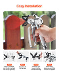 Airless Paint Spray Gun 3600PSI 517 Tip High Pressure