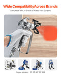 Airless Paint Spray Gun 3600PSI High Pressure 5 Tips