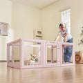 Dog Whelping Box 1.54x1x0.6m Plastic Pen Medium Waterproof