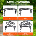 Metal Garden Bench 38.8