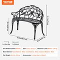 Metal Garden Bench 38.8