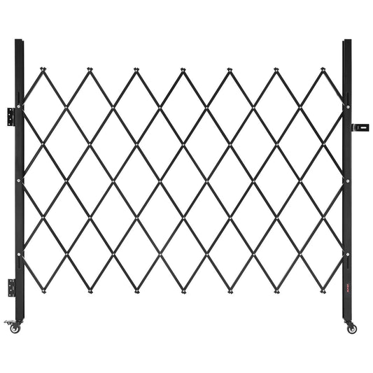 Security Gate Folding Scissor 1800x1610mm Steel Lockable