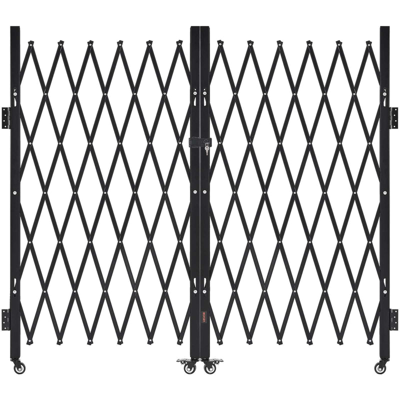 Artiss Security Gate 3200x1605mm Scissor Retractable Lockable Steel