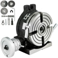 Rotary Table 150mm 6inch Milling Horizontal Vertical 4-Slot