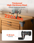 Workbench Corner Bracket Kit 8Pc 1000kg Heavy Duty Steel Angle
