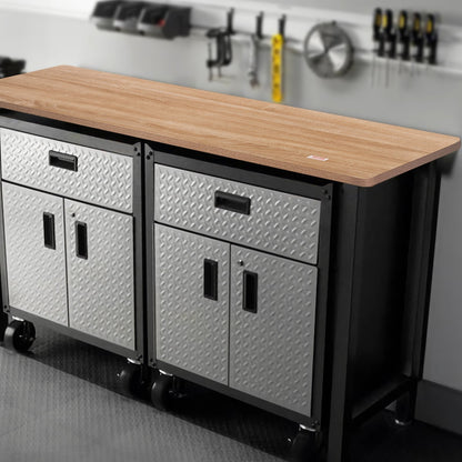 VEVOR Table Top, 55" x 27.6" x 1", 220.5 lbs Load Capacity, Universal One-Piece Particle Board Desktop for Height Adjustable Electric Standing Desk Frame, Rectangular Countertop for Home & Office Desk