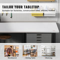Desktop 1524x635mm Particle Board Standing Desk Tabletop 100kg