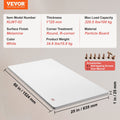 Desktop 1524x635mm Particle Board Standing Desk Tabletop 100kg