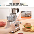 Commercial Burger Patty Maker 100mm Stainless Steel Press