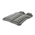 Car Air Mattress Inflatable Camping Bed Grey Flocking with Pump