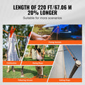 Double Braided Polyester Rope 19mm x 67m 24 Strand Climbing