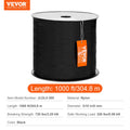 VEVOR Braided Nylon Rope 5mm x 304.8m 32 Strand 3.20kN Climbing