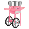Candy Floss Maker 1000W Commercial Cotton Candy Machine 52cm Pink