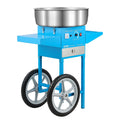Electric Candy Floss Maker 1000W 52cm Bowl Stainless Steel Cart