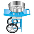 Electric Candy Floss Maker 1000W 52cm Bowl Stainless Steel Cart