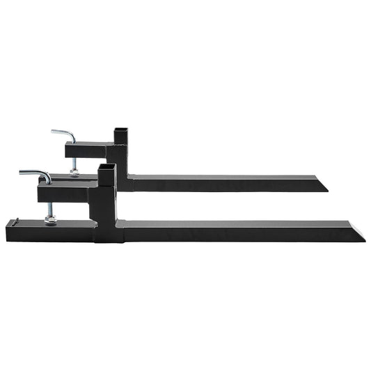 Pallet Forks, 907kg Capacity Clamp on Pallet Forks, 1090mm Tractor Bucket Forks, Heavy Duty Front Loader Attachment for Tractor, Skid Steer, Loader Bucket, Tractor Forks for Agriculture and Far