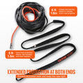 Synthetic Winch Rope 12.7mm x 28m 142.3kN Hook Sleeve Strap