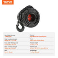 Synthetic Winch Rope 9.5mm 30.5m 117.9kN Hook Sleeve Strap