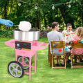 Cotton Candy Machine 1000W Cart Sugar Floss Maker Party Commercial
