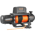 12V Electric Winch 4500kg Synthetic Rope Wireless Remote IP67