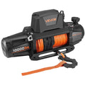 12V Electric Winch 4500kg Synthetic Rope Wireless Remote IP67