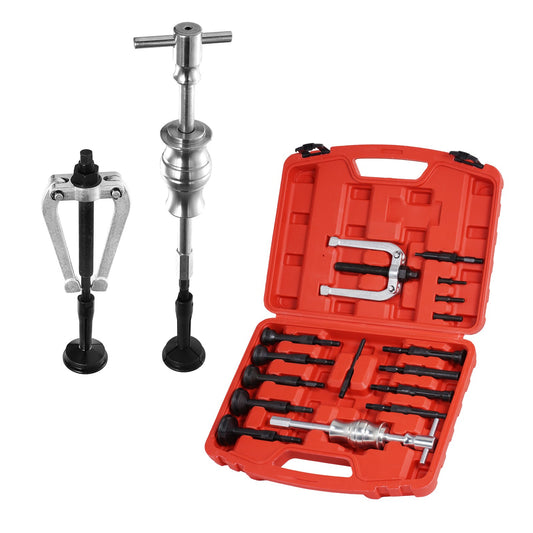 VEVOR Bearing Puller Kit 16 Pieces Slide Hammer Extractor Collet Tool Set