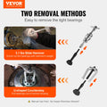 VEVOR Bearing Puller Kit 16 Pieces Slide Hammer Extractor Collet Tool Set