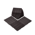 Interlocking Deck Tiles, 10 Pack,12