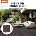 Interlocking Deck Tiles 54 Pack 12x12