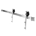 8FT Sliding Barn Door Hardware Kit 330LBS Single Track 42-48