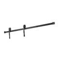 Sliding Barn Door Hardware Kit 1500mm Black Single