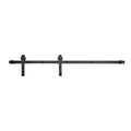 Sliding Barn Door Hardware Kit 1500mm Black Single