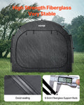 Bike Storage Tent 3-4 Bikes Waterproof Outdoor Fiberglass Ventilated