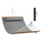 Double Quilted Hammock 12FT 2 Person 480lbs Capacity Hardwood Spreader