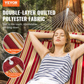 Double Quilted Hammock 12ft 2 Person 480lbs Hardwood Spreader Bars